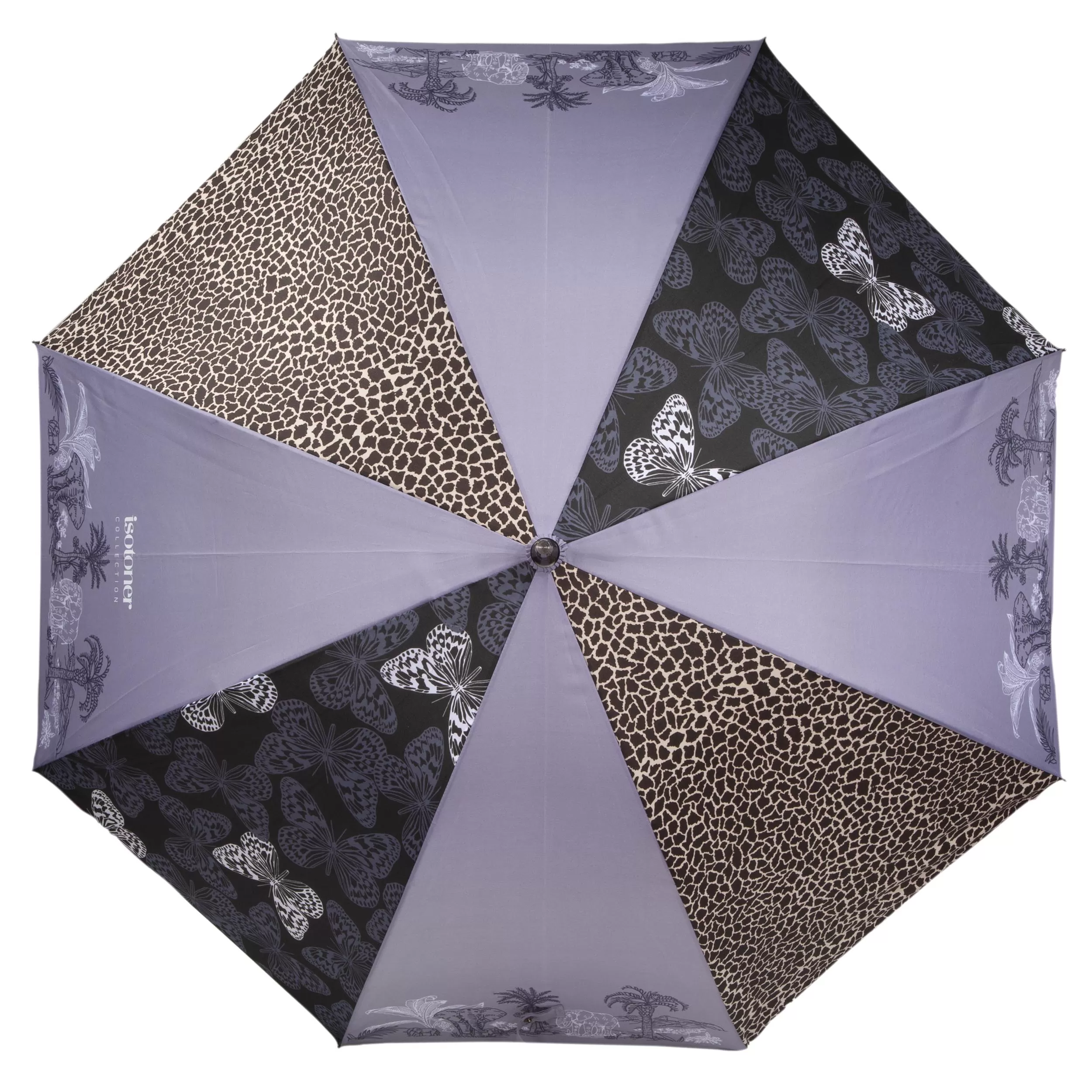 Parapluie Canne Auto Patchwork animal