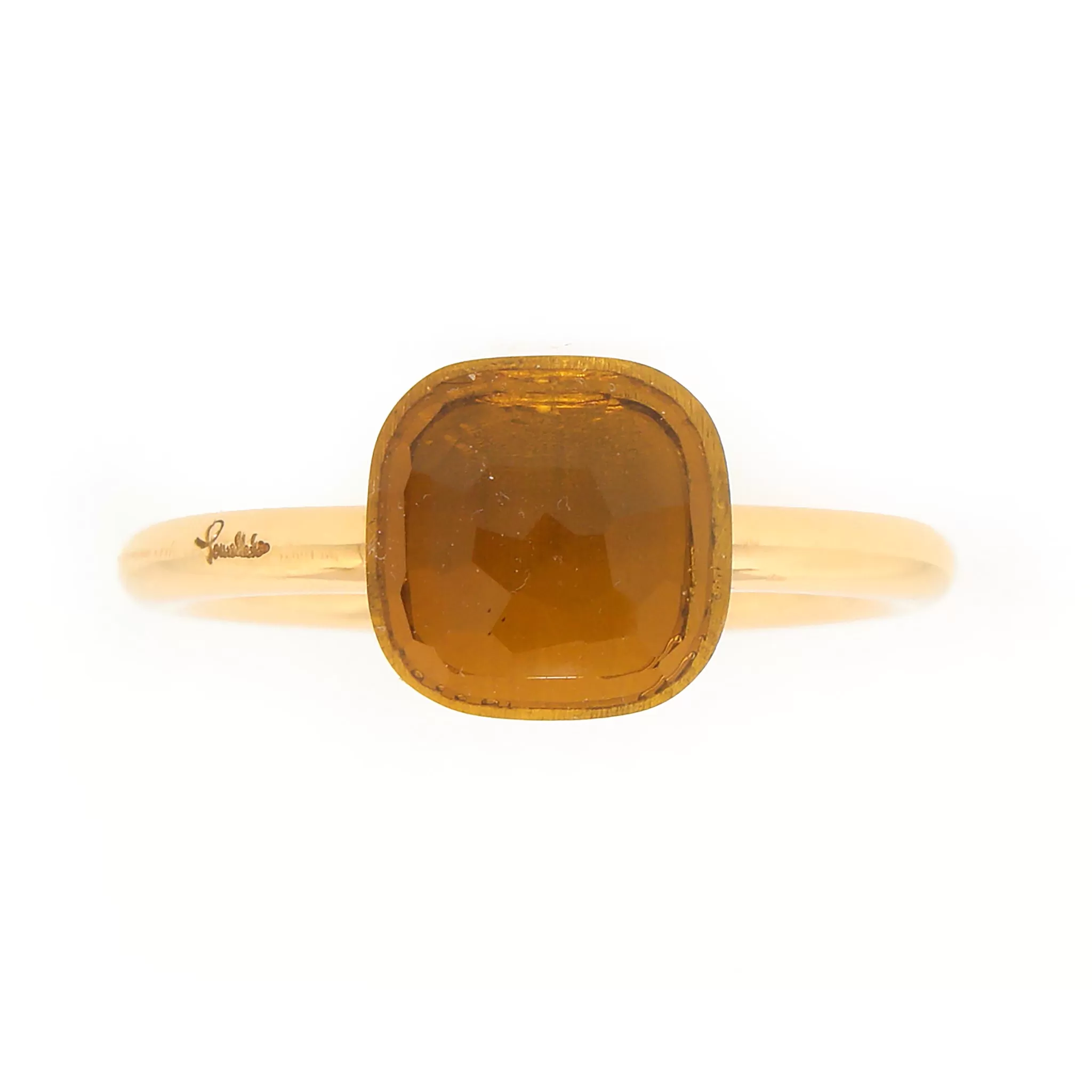 Pomellato Nudo Classic Citrine Ring in 18k Gold