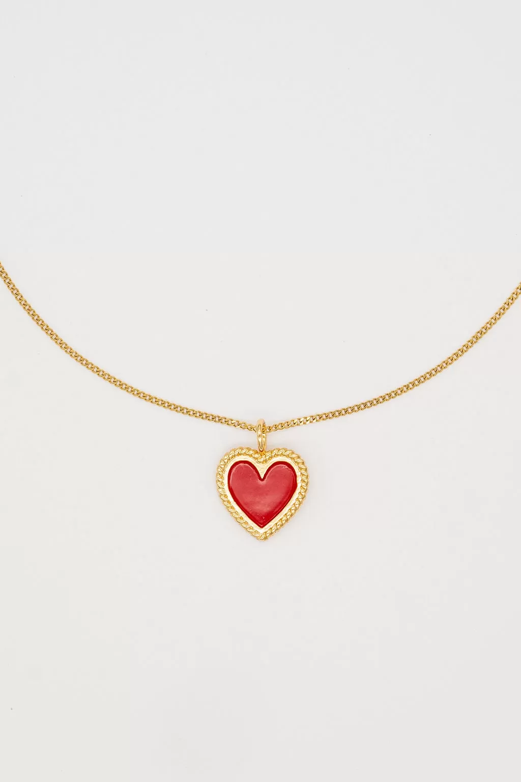 Red Heart Necklace