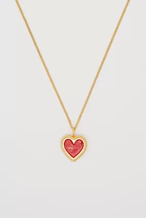 Red Heart Necklace