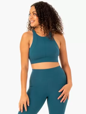 Reset High Impact Sports Bra - Teal