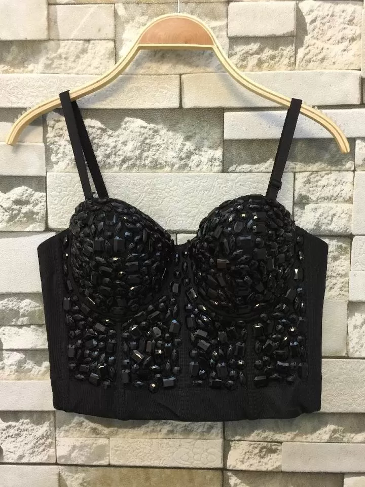 Rhinestone Bustier