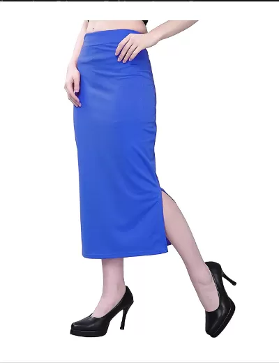 Royal Blue Saree Shapewear Petticoat for Women