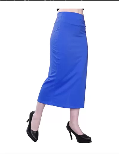 Royal Blue Saree Shapewear Petticoat for Women