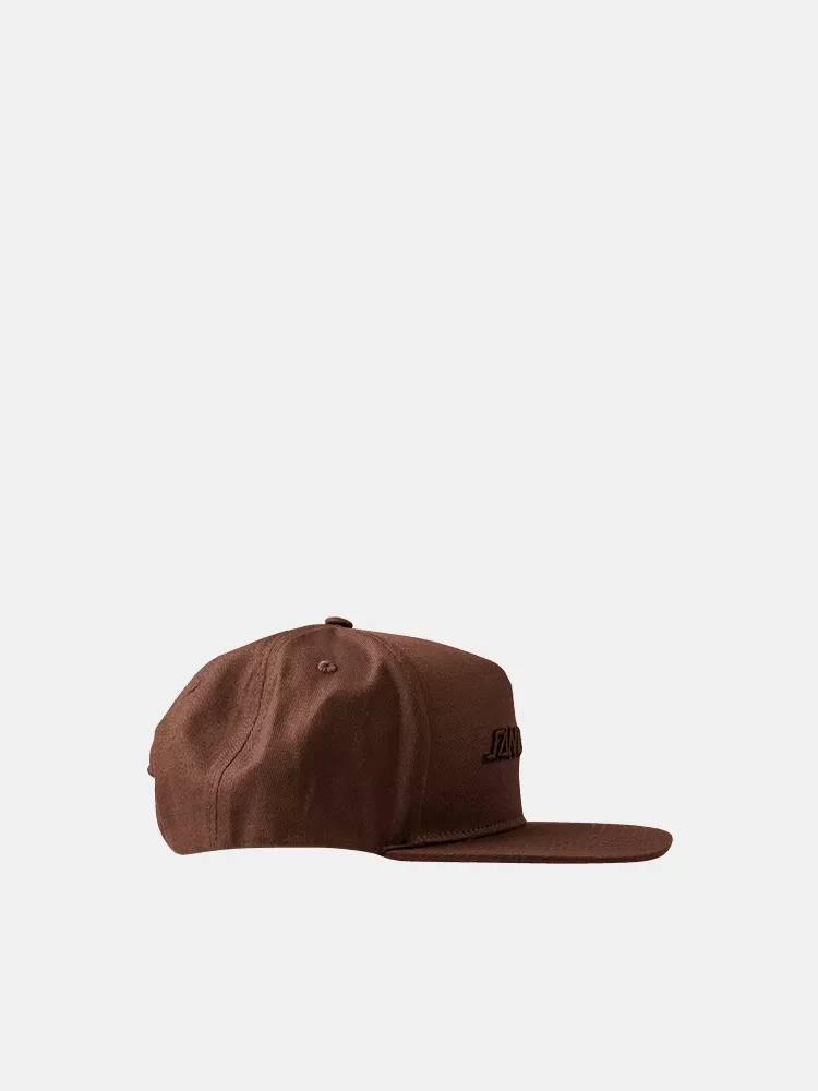 Santa Cruz Classic Strip 6 Panel Cap - Brown