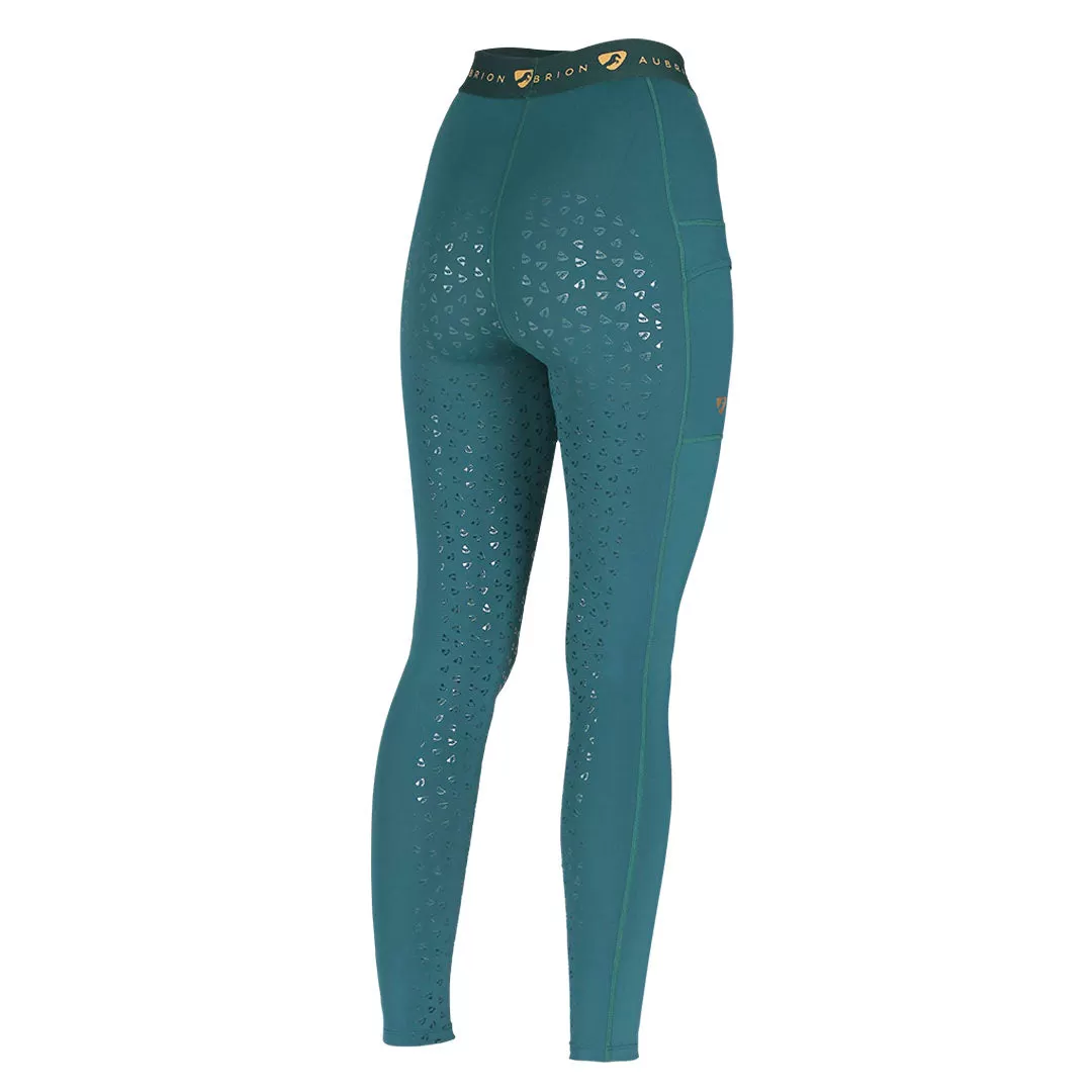 Shires Aubrion Dutton Girls Riding Tights