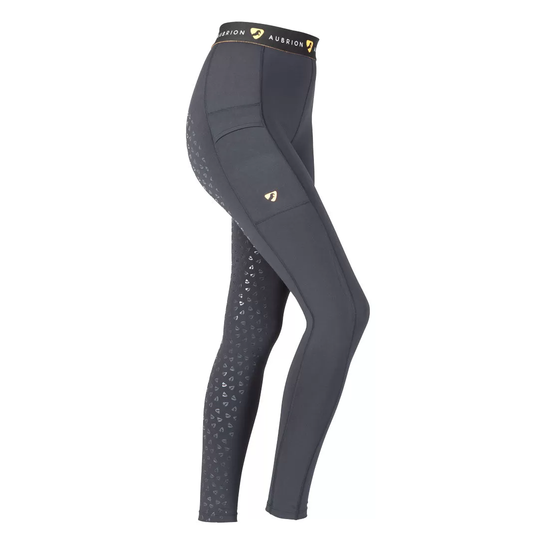 Shires Aubrion Dutton Girls Riding Tights