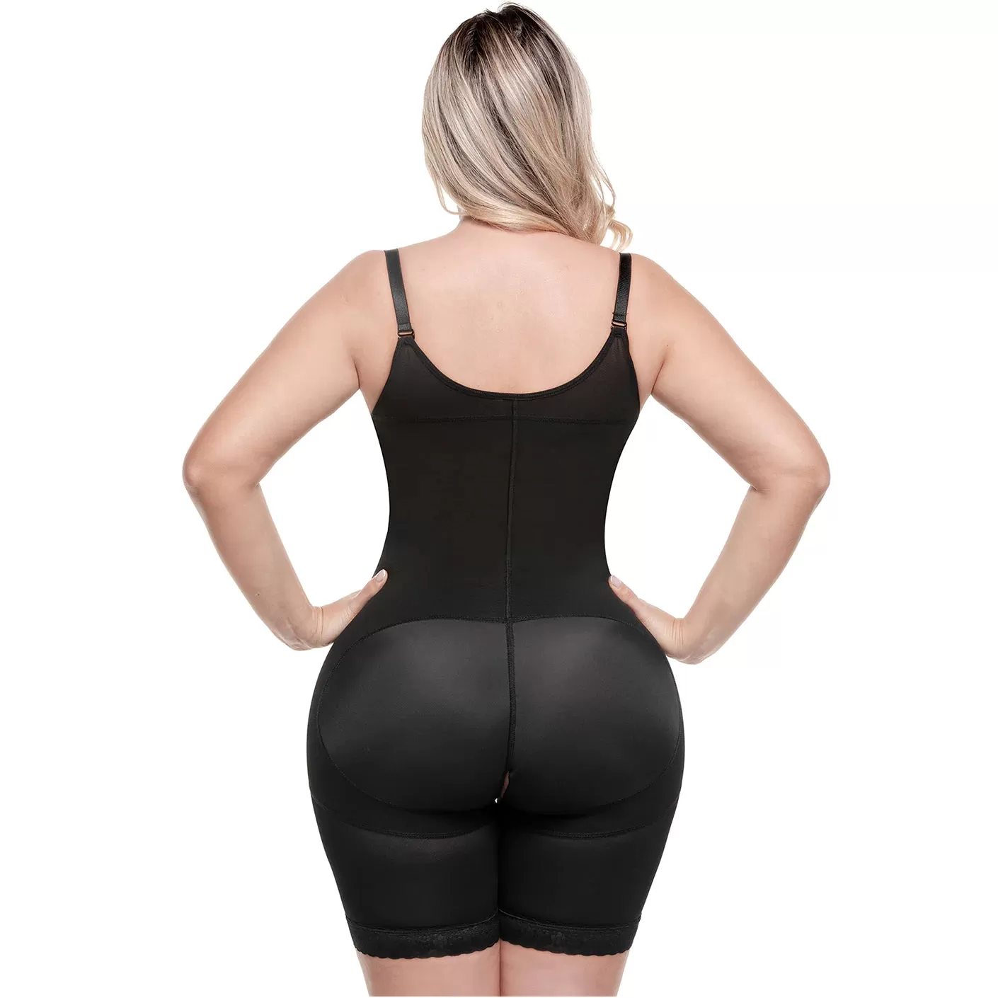 SONRYSE 047BF | Postpartum Post Surgery Compression Garment | Tummy Control Butt Lifter Body Shaper | Daily Use Open Bust Shapewear | Powernet