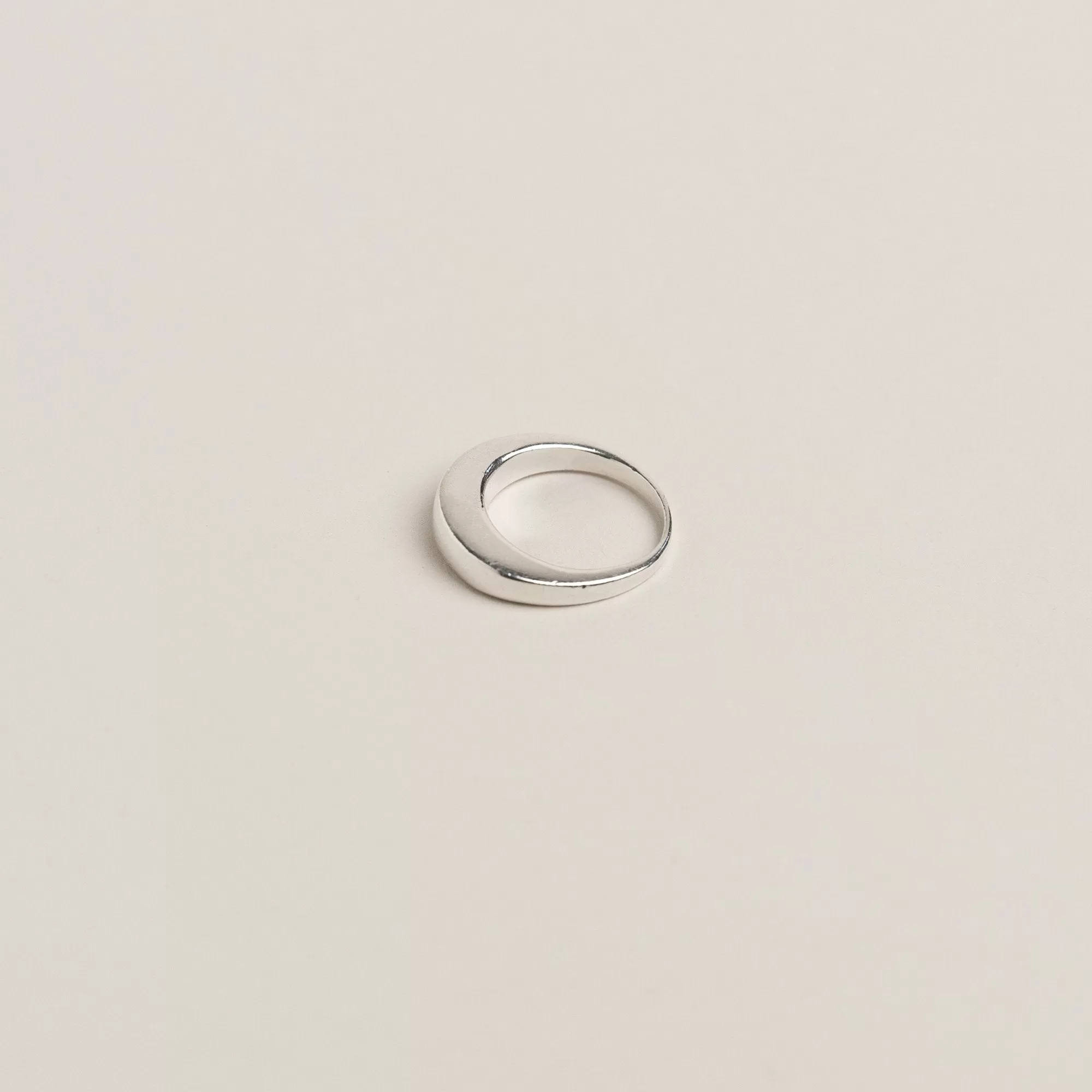 Sterling Silver Oval Ring