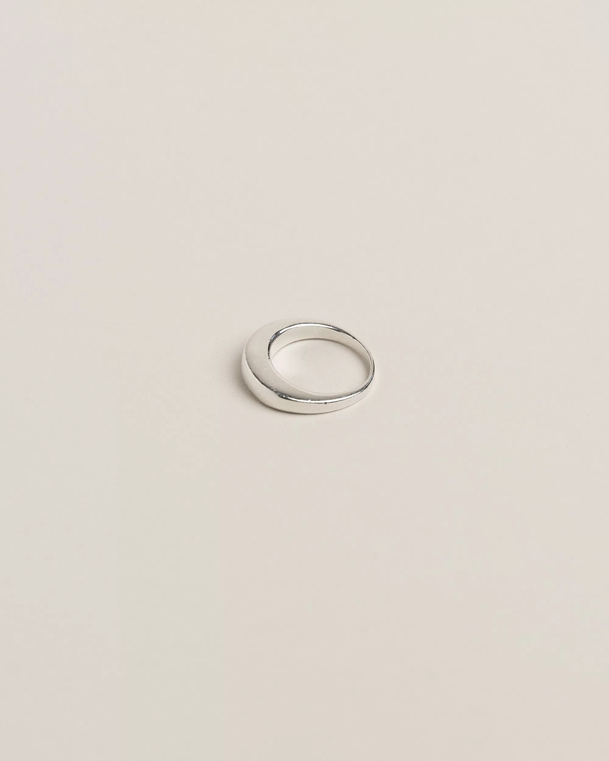 Sterling Silver Oval Ring