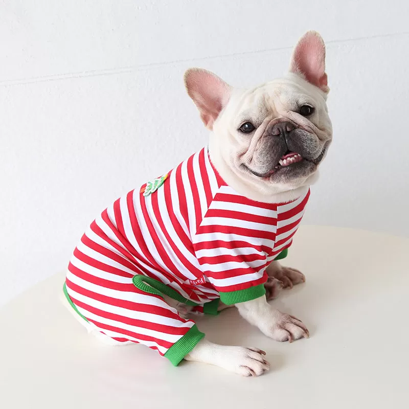 StripeNap French Bulldog Pajamas