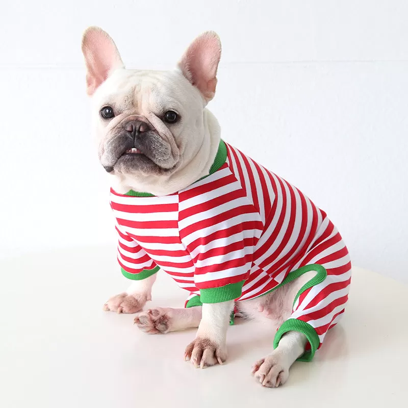 StripeNap French Bulldog Pajamas