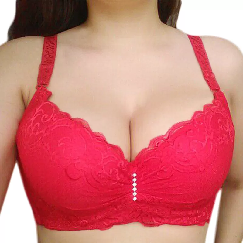 Summer Women Sheer Lace Bralette Bra BH Push Up Lace Bra