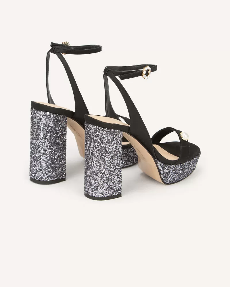 Tara Gun Metal Platforms