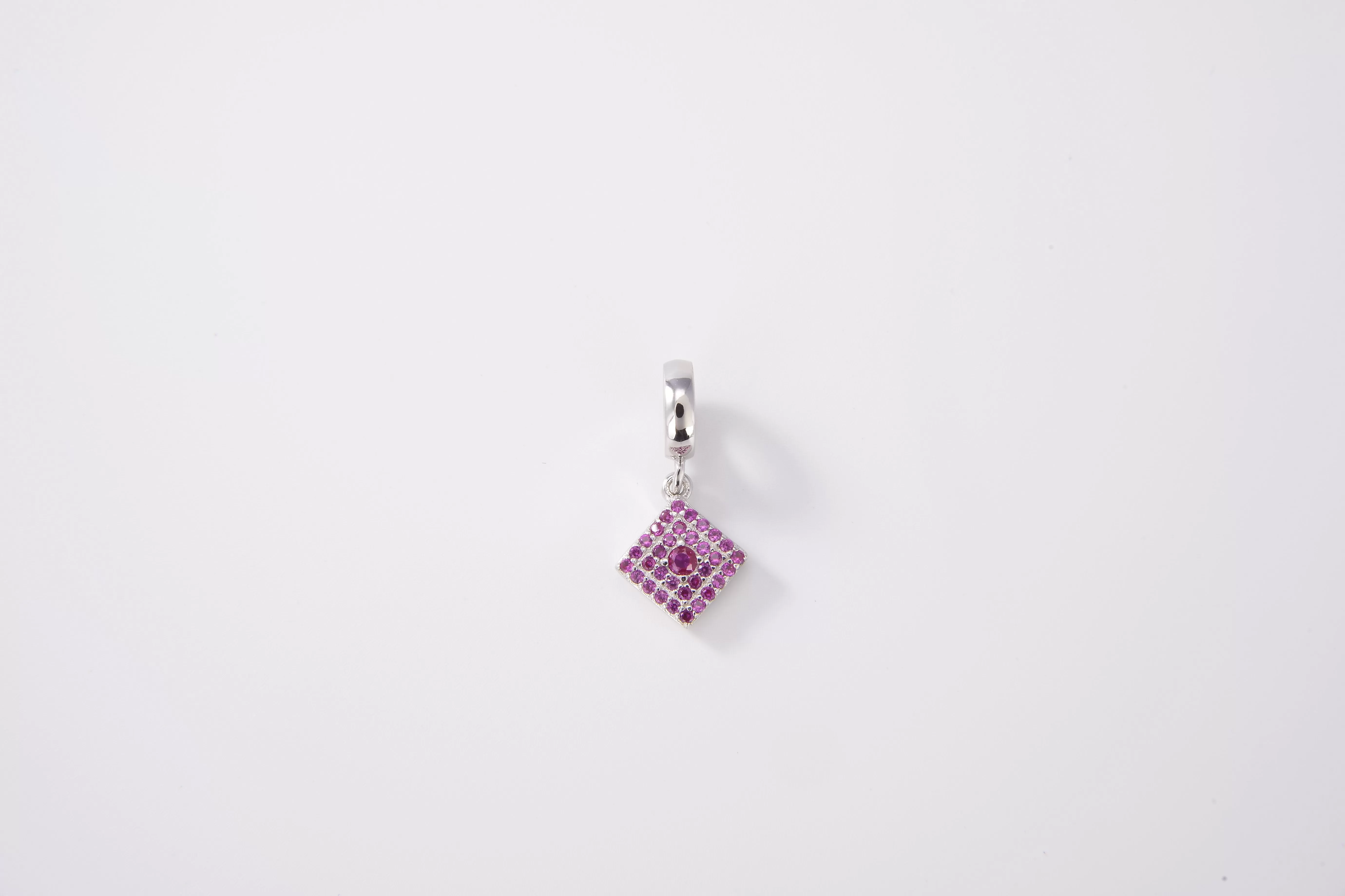 Triangular Stud Pendant (925 Sterling Silver)