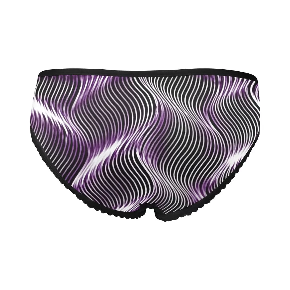 TRP Twisted Patterns 04: Weaved Metal Waves 01-01 Designer High Cut Briefs