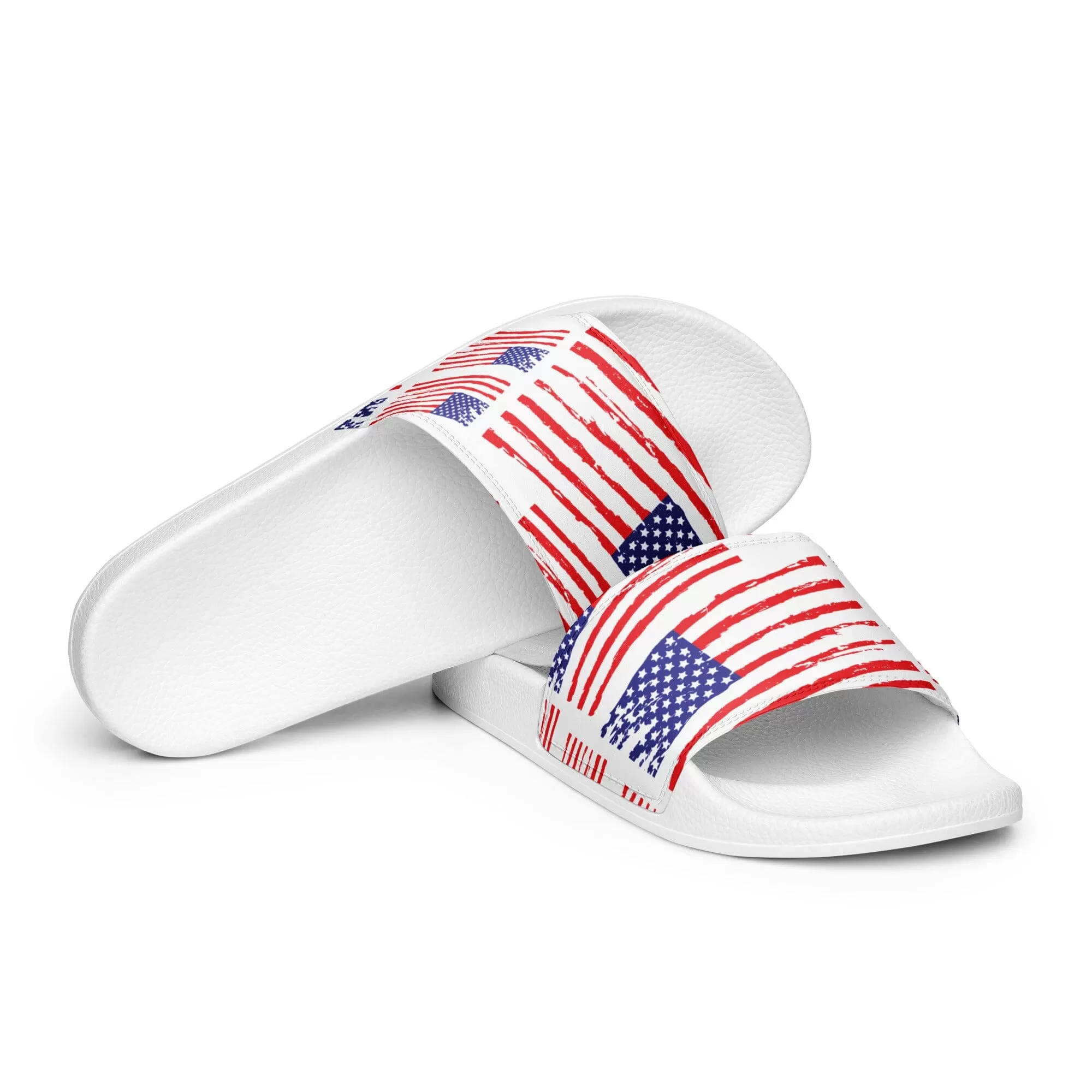 USA American Flag Men’s Slides