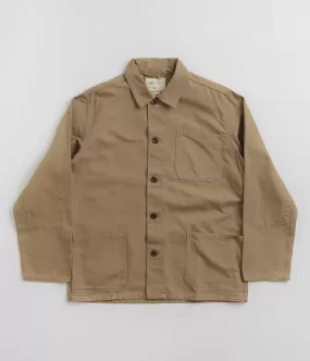 Uskees 3001 Buttoned Overshirt - Khaki