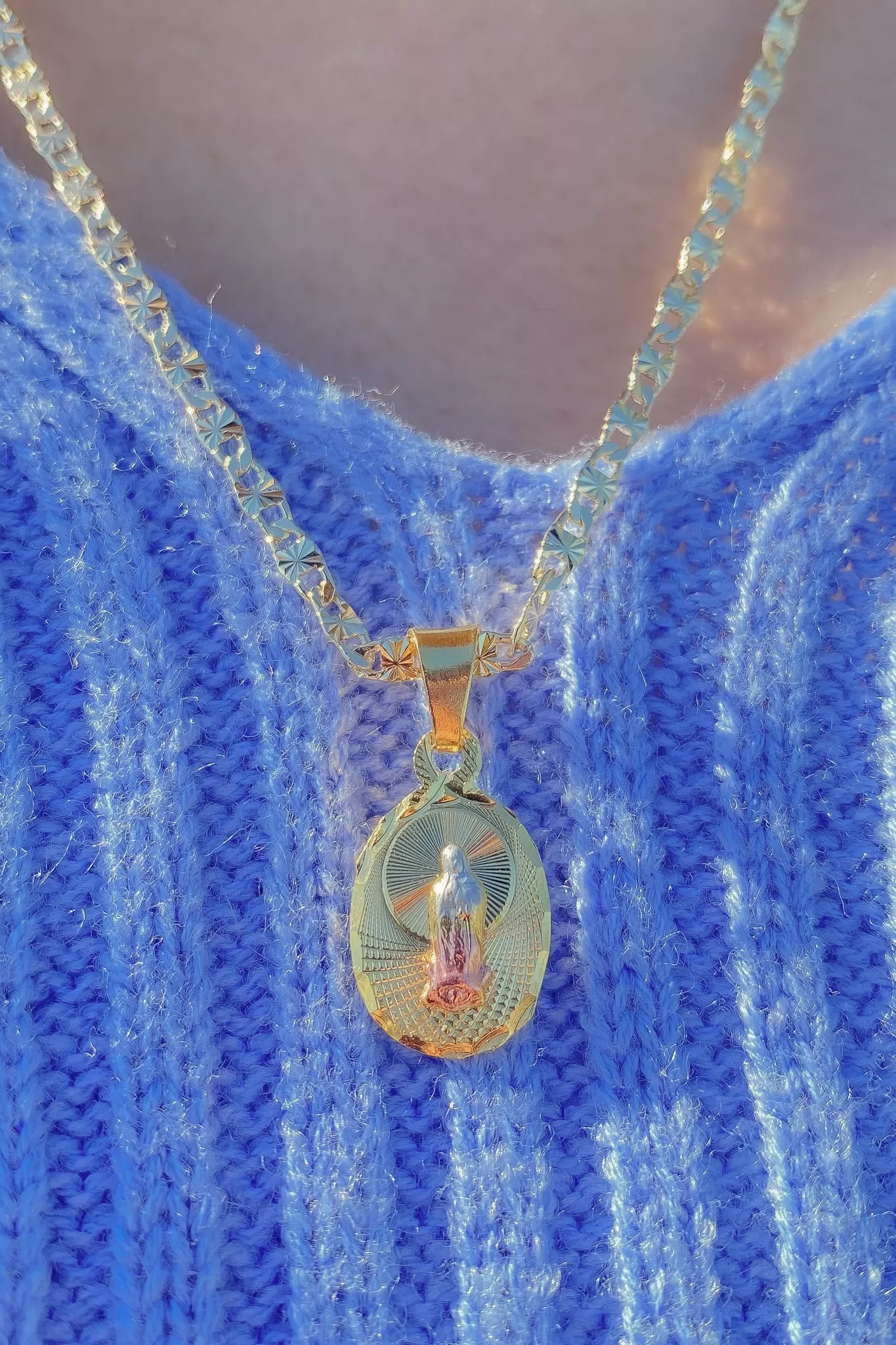 Virgen Maria Necklace