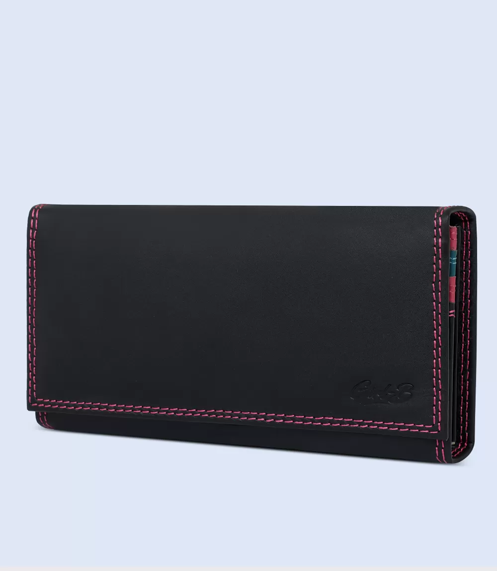 WB2219-BLK/FUSCHI-Women Wallet