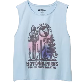 Women's Feel the Earth Breathe Stamped Tank