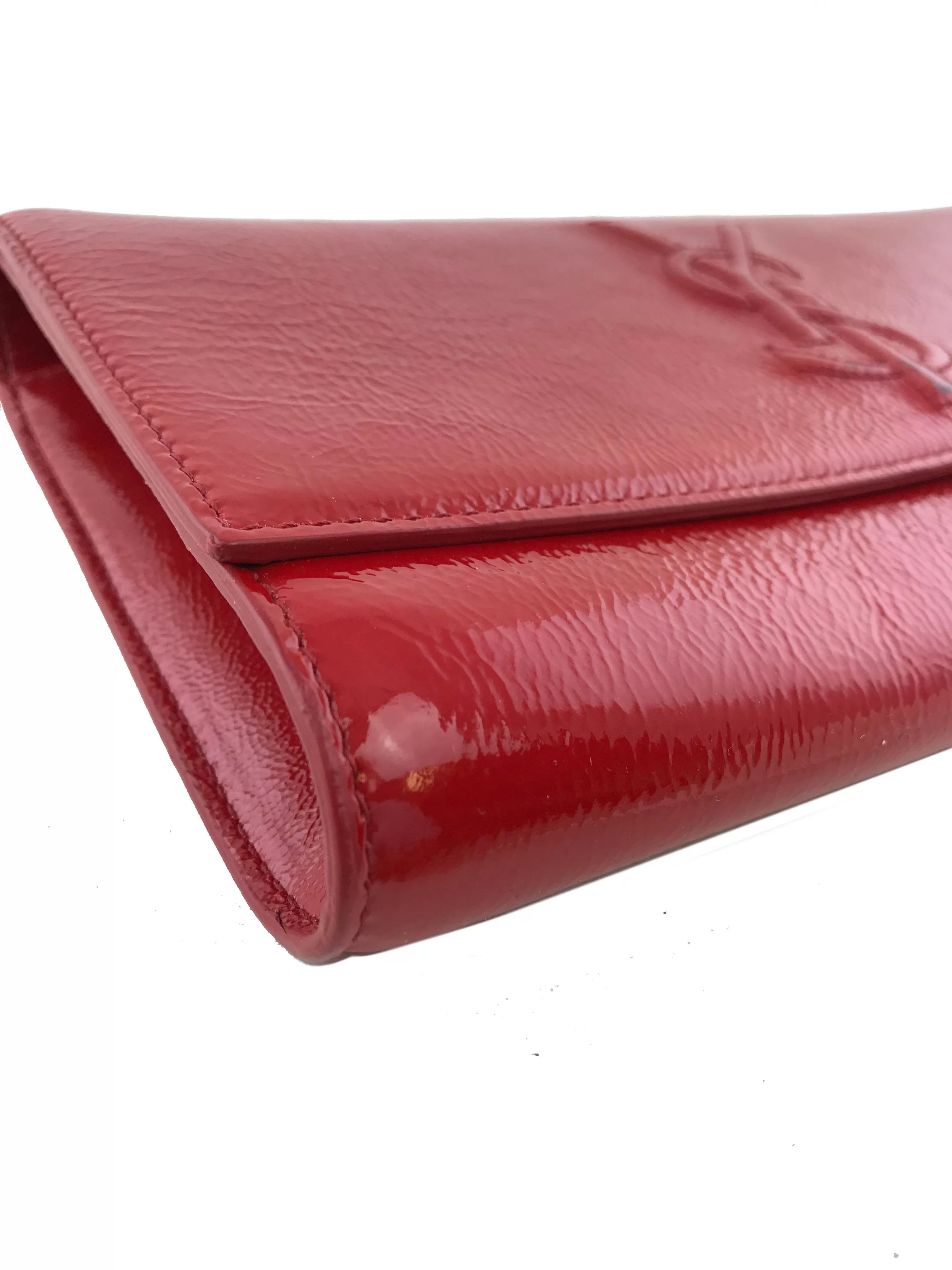 Yves Saint Laurent Belle De Jour Patent Leather Clutch