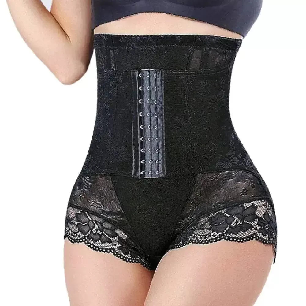 Zipper Lace Body Shaper: Glamour & Confidence!